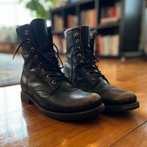 Frye Veronica Combat boots, size 9 (fit like 9.5s)